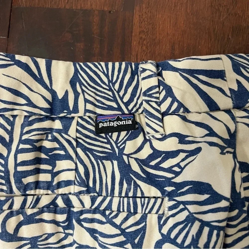 PATAGONIA | Stretch All-Wear Tropical Leaf Print Shorts 4